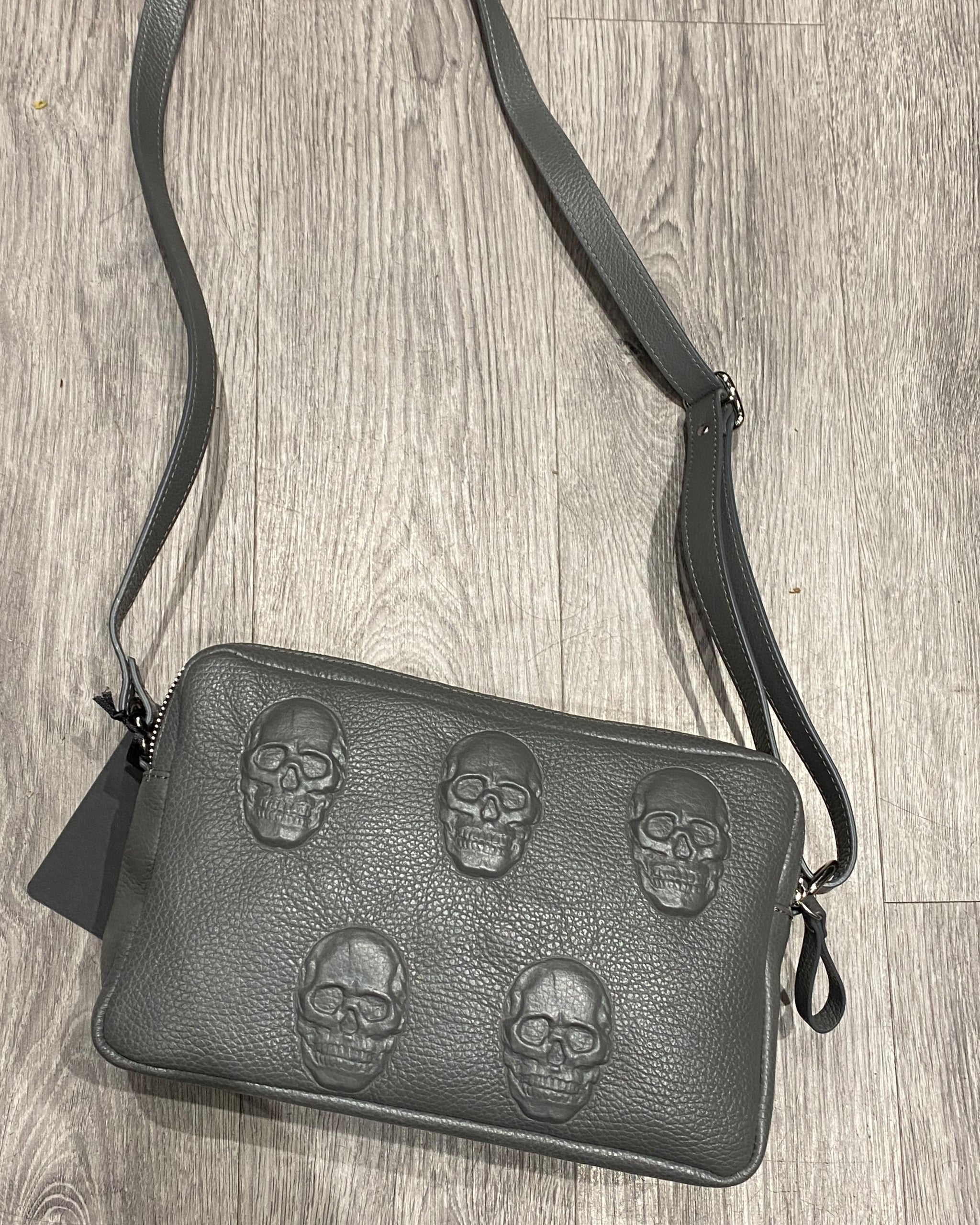 Lucalina Handbag Skull - hot Saying (black) Bag Foldover Shoulder Bag